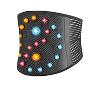 FLYIODFCXV Cintura, for Donne e Uomini for Supporto Lombare for ernia del Disco Sciatica con 25 magneti(Black,S/Small)