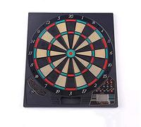 FLYIODFCXV Disco da Freccette, Bersagli for Freccette digitali con Punta Morbida da 17" 18 Giochi e 159 Varianti Display LCD, tabellone segnapunti, interfaccia Pulsanti Facile Usare