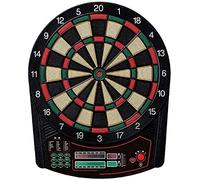 FLYIODFCXV Disco da Freccette, Bersaglio elettronico for Freccette, bersagli digitali con Punta Morbida, Set di for Area Bersaglio da 18", 28 Giochi, Display LED