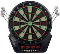 FLYIODFCXV Disco da Freccette, Bersaglio elettronico Professionale for Giochi da Interno con 23 categorie Principali di e 243 sottocategorie, for Giardino
