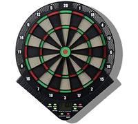 FLYIODFCXV Disco da Freccette, Set di Gioco con Bersaglio elettronico for Freccette, 18 Giochi, 159 Varianti, for Schermo LCD for Il punteggio, 6 morbide