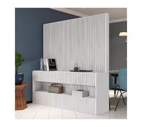 FLYIODFCXV divisorio per ufficio, Parete divisoria portatile, grande divisorio for ambienti indipendente, separatore temporaneo for(2x2.4m/6.56x7.87ft)