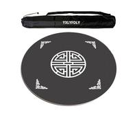 FLYIODFCXV tappetino da mahjong, Ispessito e antiscivolo con borsa for il trasporto, grande tappetino da gioco for Mahjong, poker, carte, giochi tavolo, tessere