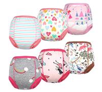 FLYISH DIRECT Mutandine Apprendimento Bambino vasino per Bambini Mutande Trainer Bambini Intima per Bambini Cotone Assorbente 6 Anni per Ragazza