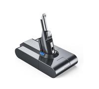 FLYLINKTECH Batteria V8 6.0Ah V8 Batteria di ricambio per Dyson V8 SV10 Serie V8 Absolute V8 Animal V8 Fluffy V8 Animal Exclusive Aspirapolvere con 2 filtri