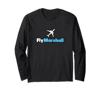 FlyMarshall Aviation Logo - Il cielo non è il limite Maglia a Manica