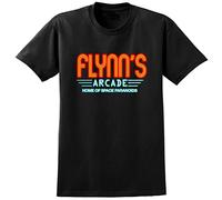 Flynn's Arcade - Maglietta da uomo, 100% cotone, modello Legacy 1982, Colore 15, L