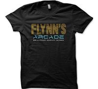 Flynn's Arcade - Maglietta da uomo, 100% cotone, modello Legacy 1982, Colore 16, M