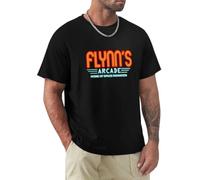 Flynn's Arcade - Maglietta da uomo, 100% cotone, modello Legacy 1982, Colore 18, S