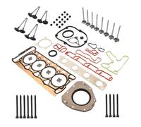 Flynsu Guarnizione testata con set valvole con bullone Compatibile con 1.8 TFSI 2.0 TFSI 1.8 TSI 2.0 TSI 06H103383AF 06J103383D 06H103085J 06H103085G 06B103113C