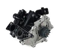 Flynsu Regolatore Refrigerante con Pompa Acqua Compatibile con A1 A3 A4 Q5 G0lf Ti-guan Super-b 06L121111J 06K121011B