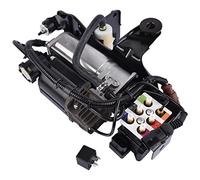 Flynsu Sospensioni pneumatiche del compressore complete Compatibile con A6 C6 4F bj 04-11 4F0616005 4F0616006 4F0616006A 4F0616005E con relè, blocco valvole sospensione pneumatica