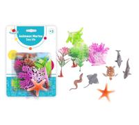 FLYPOP'S - Animali Marini E Accessori - Sea Life - 036612 - Modelli assortiti - Plastica - Animali - Giocattolo Bambino - Regalo - Pesci - Accessori - Da 3 Anni
