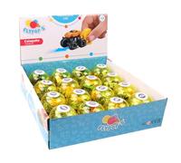 FLYPOP'S - Confezione da 16 uova Monster Truck - Veicolo Friction - 023886PA - Multicolore - Plastica - Catapulta - Veicolo - Miniatura - Propulsione - Regalo - 4,5 cm - Da 3 anni