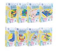 FLYPOP'S - Gioco di viaggio - Gioca a diversi - 141925 - Modelli casuali - Plastica - Giochi da tavolo - Bambini - Adulto - Regalo - Compleanno - 20 cm x 15 cm - Da 3 anni