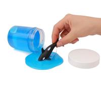 FLYPOP'S - Slime con Animali Marini - Slime - 031072 - Blu - Plastica - Giocattolo per Bambini - Sorpresa - Pasta Appiccicosa - Regalo - Figurina Marina Nascosta - A partire da 3 anni