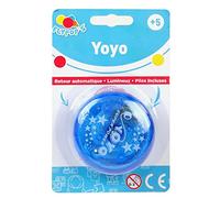 FLYPOP'S - Yo-yo Automatico - Gioco di Intrattenimento - 030114 - Plastica - Bambino - Luminoso - Gioco di Abilità - Giocattolo per Bambini - Batterie Incluse - 6 cm x 6 cm - A Partire dai 5 Anni.