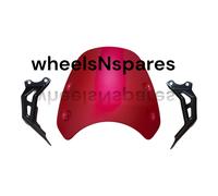 Flyscreen originale con codice colore rosso adatto per Triumph Scrambler 400 X