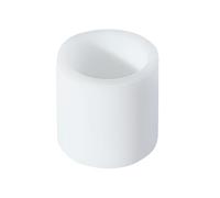 Flyshop 8 tappi bianchi per gambe della sedia, protezioni per pavimenti in silicone, coperture protettive per estremità rotonda, diametro interno 15,7 mm
