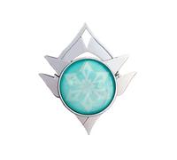 Flyshun Snezhnaya Vision Portachiavi Occhio di Dio Luminoso Ciondolo Personaggio Cosplay Accessori, Cryo, L