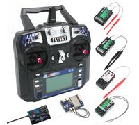 FLYSKY FS-i6 Trasmettitore I6 2.4G 6CH Radiocomando Con iA6 iA6B X6B A8S R6B iA10B FS2A Ricevitore per RC Drone Aereo