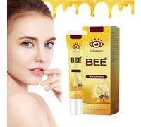 Flysmus Crema occhi al collagene Bee Wake Up, crema contorno occhi rassodante temporanea, trattamento occhi anti-invecchiamento, riduce rughe, gonfiore e occhiaie (1 pezzo, 1)