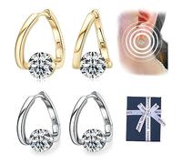 Flysmus Halolux Lymphvity Germanium Earrings,Lymphvity Magnetic Therapy Germanium Earrings,Lymphatic Magnetotherapy Earrings, Magnetic Therapy Earrings (Mix)