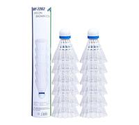 Flysses De Badminton - Set di palle da Badminton │ Traina E Competizione │ Nylon Resistente │ Adatto per interni ed esterni │ Stabilità e prestazioni ottimali per il gioco continuo