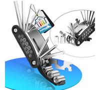 FlyWave Multitool MTB 16 In 1, Multitool Bici, Attrezzi Mtb Portatili, Tra Cui Cacciavite, Chiave Esagonale Multi Tools Mtb, Adatto per MTB, Bici da Strada ed E-Bike