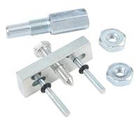 Flywheel Puller Tool and Piston Stop Kit for Chainsaw Maintenance, Metal Repair Tool Set for Small Service, Compatible with Stihl for Husqvarna Poulan Echo