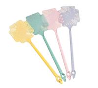 flyZapper Racket - 54cm flyswatterManual Colorful Set, PP Material Heavy Duty flyswatterRacket, Long Handle with Comfortable Grip Indoor Use | flyswatterfor Kitchen Home Garden