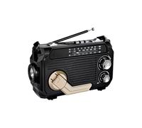 FM AM SW Radio Solar Charging Emergency Radios Receiver Hand Crank Bluetooth 5.2 Support TF USB Rand