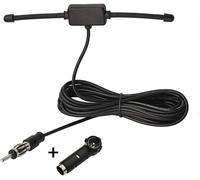 FM Antenna Universale Autoradio Amplificata Interna Autoadesive Camion Parabrezz