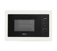 Elleci FGSP28168WS Forno Microonde serie Plano MW ,28 lt finitura Granitek Bianco G68