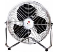Fm Heating F-30 Ventilatore da pavimento Nero/Argento