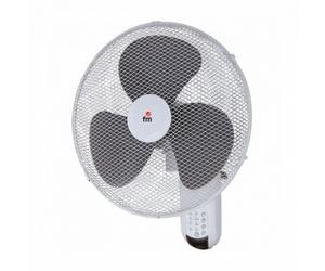 Fm Heating VM-140-M Ventilatore da parete 50W Nero/Bianco