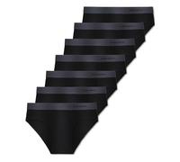 FM London Confezione da 7 Boxer Uomo, Senza Etichette - Mutande Uomo Ricche in Cotone - Boxer da Uomo Traspiranti, Morbidi ed Elastici, Nero, S