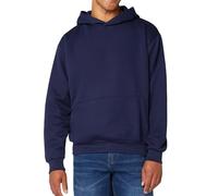 FM London Felpa con Cappuccio Uomo Essentials - Hoodie Uomo Leggermente Oversize, Design Pesante, Traspirante, in Misto Cotone