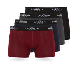 FM London Pacchetto da 4/8 Mutande Uomo Boxer Uomo Cotone Aderenti e