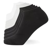 FM London Plain Trainer Socks Calcetines de entrenamiento Pacco da 12 Unisex-Adulto, Colori assortiti, 43-46