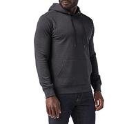 FM London Pullover da Uomo Hyfresh con Cappuccio, con Fodera in Pile e Tecnologia di Protezione Dagli Odori, Gris Oscuro (Charcoal 22), XXL