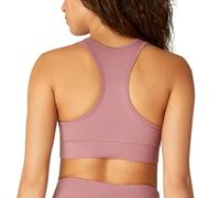 FM London Reggiseno sportivo a fascia Racerback per donne - reggiseno sportivo senza cuciture assorbente per fitness e yoga - reggiseno sportivo traspirante ad alto impatto, Rosa, M