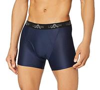FM London Sports Mesh, Boxer sportivi, confezione da 4, leggeri, design in rete, asciugatura rapida, da Uomo, Multicolore, L