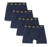 FM London Sports Mesh, Boxer sportivi, confezione da 4, leggeri, design in rete, asciugatura rapida, da Uomo, Blu (Marina Militare), XL