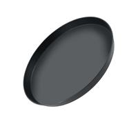 Fm Professional 8708.0 Piastra per Pizzaioli o Pasticceria, Acciaio, Nero, 26x26x2.5 cm