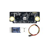 FM225 Modulo di Riconoscimento Facciale 3D Riconoscimento Offline AI Interfaccia UART e USB con Fotocamera A Infrarossi Binoculare Rilevamento Live