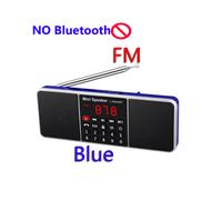 (FMBlueNO Bluetooth) Radio portatile digitale AM FM Altoparlante Bluetooth Lettore MP3 stereo TF Scheda
