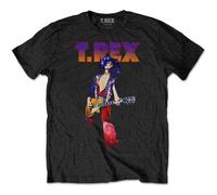FMCA T.Rex Marc Bolan - Rockin' - Black t-Shirt BlackMedium