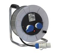 Fme 14.370 Avvolgicavo 2P 30 m CE220V e 1 Bip Schu