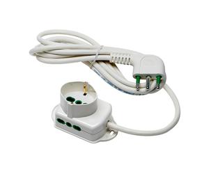 FME 42.107 MULTIPRESA 2P BIP+1BIP/SCHUKO TRIAX 3 M